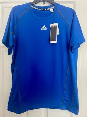 adidas Men’s Royal Blue Short Sleeve Athletic Tee
